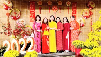 Tôn vinh nét đẹp truyền thống của áo dài Việt Nam