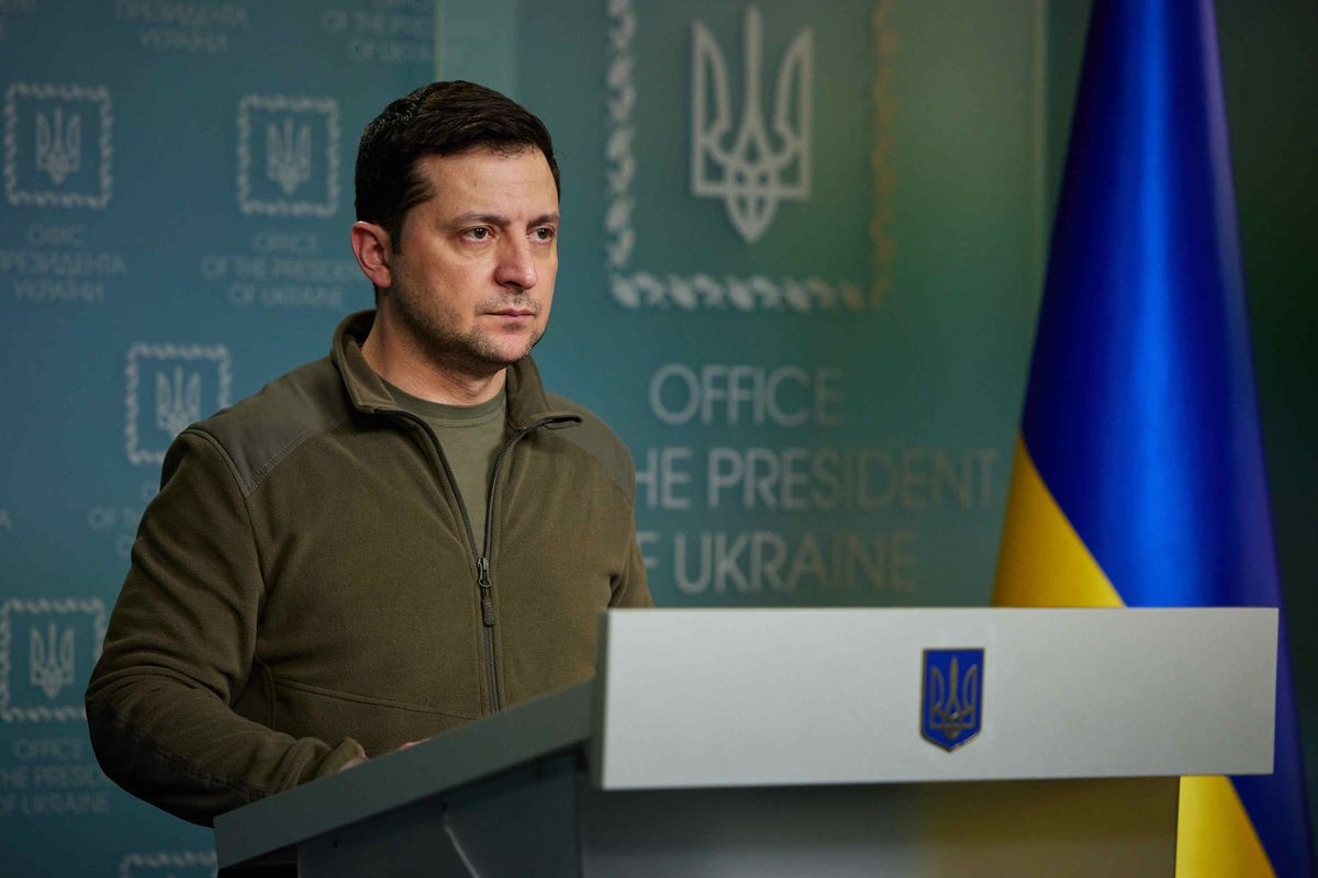 Tổng thống Ukraine Zelensky. Ảnh: Vox