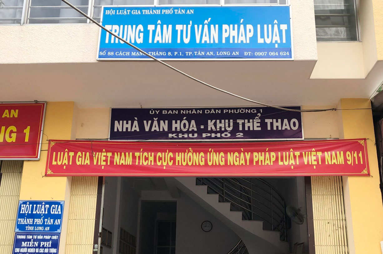 Trung tâm TVPL TP Tân An địa chỉ tin cậy của nhân dân TP Tân An về TGP