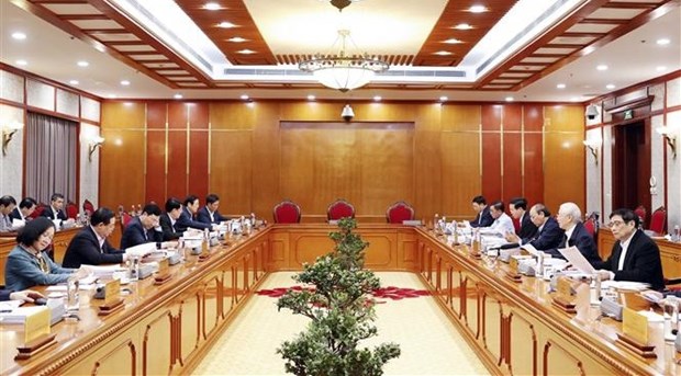 Politburo meeting discusses Mekong Delta development, anti-corruption issues