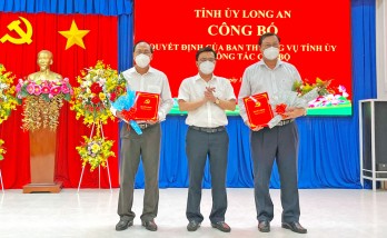 Ông Nguyễn Thanh Tiệp được chỉ định giữ chức vụ Bí thư Huyện uỷ Tân Hưng