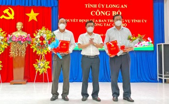 Ông Nguyễn Thanh Tiệp được chỉ định giữ chức vụ Bí thư Huyện uỷ Tân Hưng Ông Nguyễn Thanh Tiệp được chỉ định giữ chức vụ Bí thư Huyện uỷ Tân Hưng