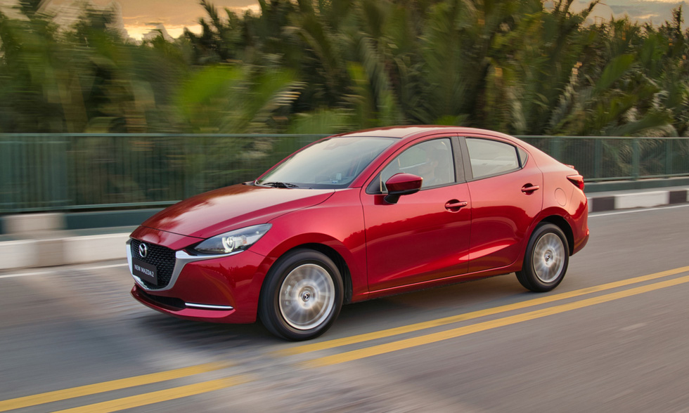 Mazda2 nhập khẩu Thái Lan có mức tiêu hao nhiên liệu đứng thứ 2 thị trường - Ảnh: THACO