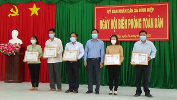 Bình Hiệp thực hiện tốt các nội dung Ngày Biên phòng toàn dân Bình Hiệp thực hiện tốt các nội dung Ngày Biên phòng toàn dân