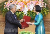 Lễ trao đổi các văn kiện hợp tác tăng cường quan hệ Việt Nam-Malaysia
