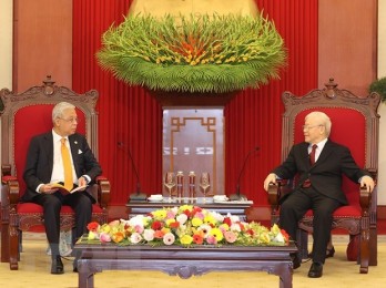 Party General Secretary welcomes Malaysian Prime Minister Party General Secretary welcomes Malaysian Prime Minister