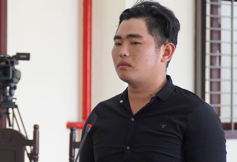 Bị cáo Nguyễn Hữu Hiệp trước đó bị Tòa án nhân dân tỉnh xử phạt 1 năm tù, (Ảnh: Thúy Phượng)