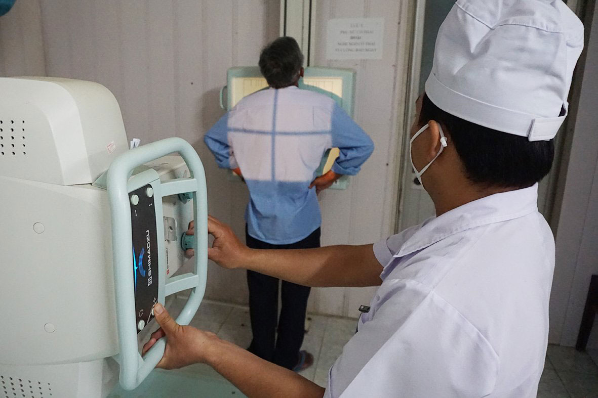 Giảm thiểu tác động của Covid-19, tập trung nguồn lực tăng cường phát hiện bệnh lao Khi những bệnh nhân có tổn thương trên X-quang thì sẽ được chỉ định làm xét nghiệm Xpert để tầm soát lao