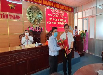 HĐND huyện Tân Thạnh tổ chức Kỳ họp thứ năm (Kỳ họp chuyên đề) HĐND huyện Tân Thạnh tổ chức Kỳ họp thứ năm (Kỳ họp chuyên đề)