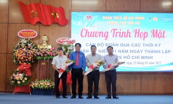 Tân An họp mặt kỷ niệm 91 năm Ngày Thành lập Đoàn