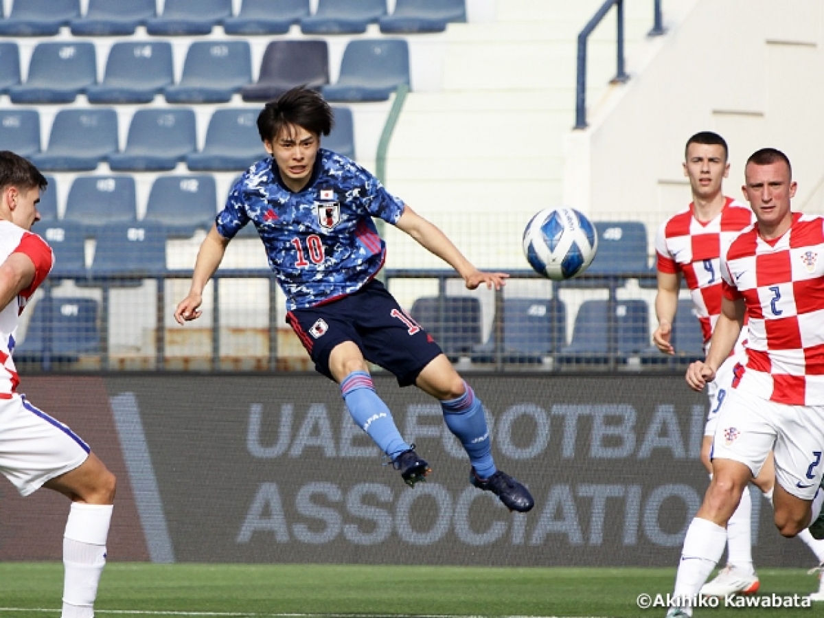 Dù thua U23 Nhật Bản 0-1 ở trận ra quân nhưng U23 Croatia vẫn được đánh giá mạnh hơn hẳn U23 Việt Nam. (Ảnh: JFA)