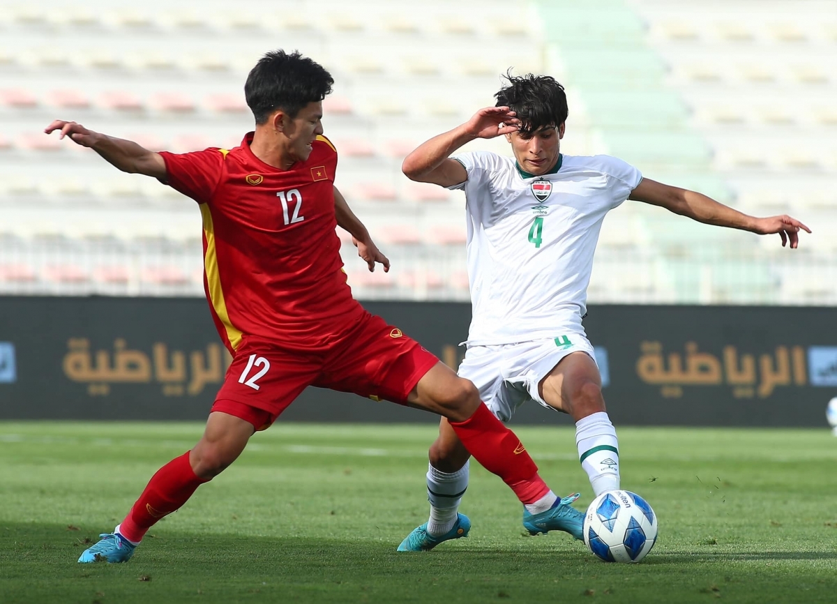 U23 Việt Nam hòa U23 Iraq 0-0 ở trận ra quân. (Ảnh: LĐBĐ Iraq)