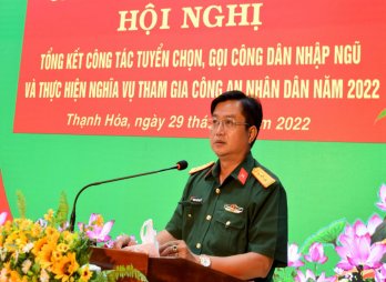 Khen thưởng nhiều tập thể, cá nhân có thành tích xuất sắc trong công tác tuyển chọn và gọi công dân nhập ngũ năm 2022 Khen thưởng nhiều tập thể, cá nhân có thành tích xuất sắc trong công tác tuyển chọn và gọi công dân nhập ngũ năm 2022