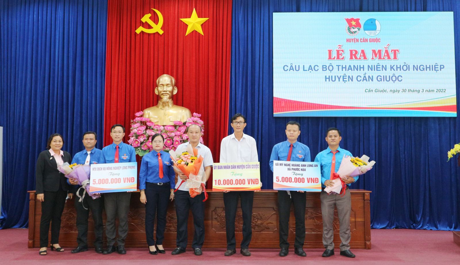 Cần Giuộc tổ chức chương trình gặp gỡ, đối thoại giữa Chủ tịch UBND huyện với thanh niên