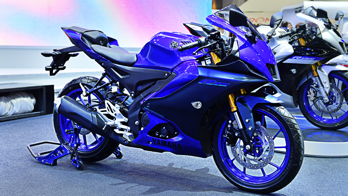 Yamaha YZF-R15 2022 ra mắt tại Thái Lan. Ảnh ARENAMOTOSIKAL