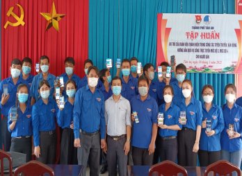Tập huấn vai trò của thanh niên trong công tác tuyên truyền