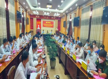 Thạnh Hóa: Hội nghị Ban Chấp hành Đảng bộ huyện lần thứ 8 Thạnh Hóa: Hội nghị Ban Chấp hành Đảng bộ huyện lần thứ 8