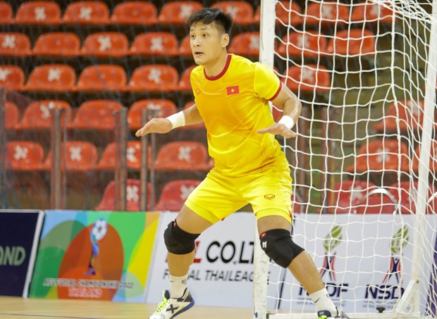 Hồ Văn Ý tỏa sáng giúp tuyển Futsal Việt Nam chiến thắng. (Nguồn: VFF)