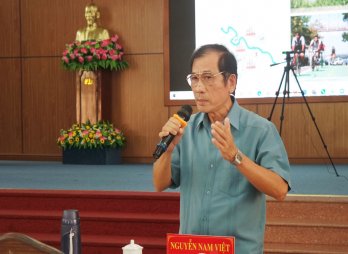 Nguyên lãnh đạo tỉnh Long An góp ý điều chỉnh tổng thể quy hoạch chung xây dựng TP.Tân An