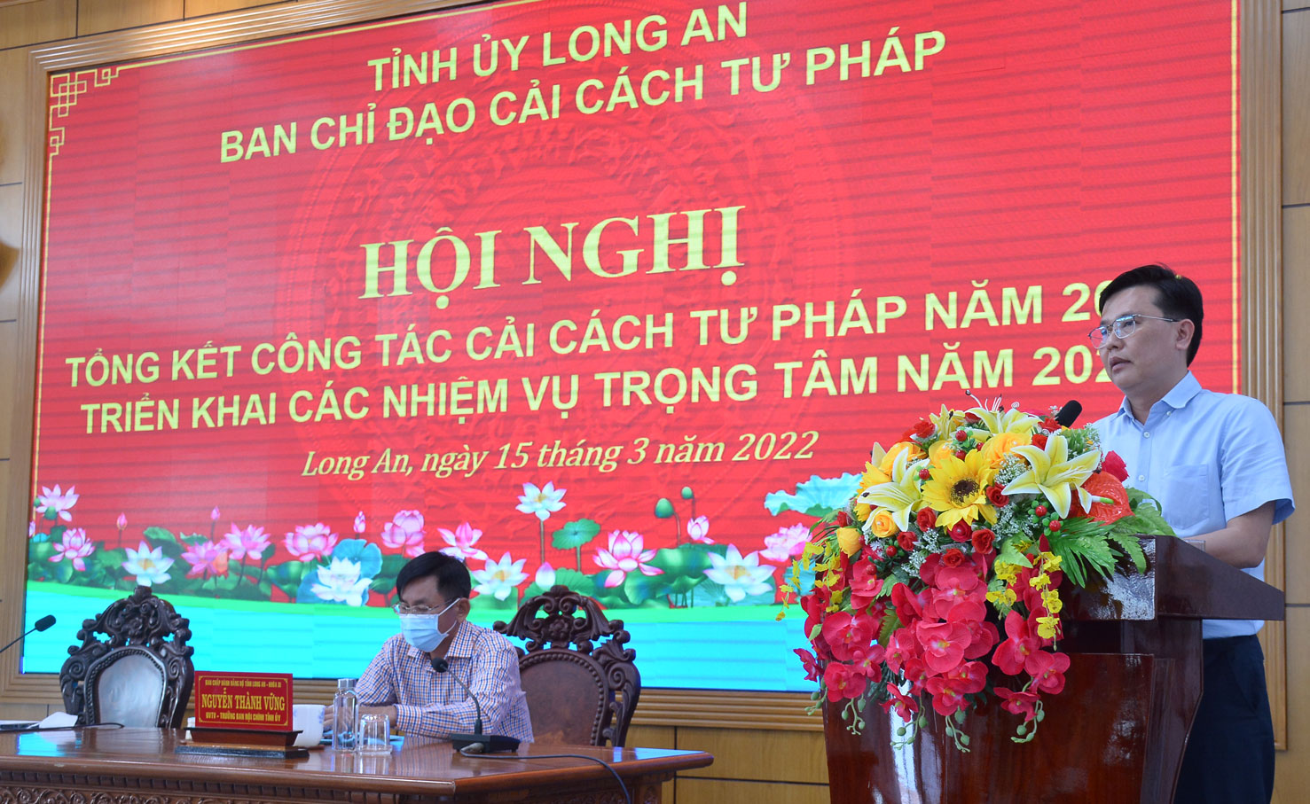 Phó Bí thư Thường trực Tỉnh ủy, Trưởng ban Chỉ đạo Cải cách tư pháp tỉnh - Nguyễn Thanh Hải đề nghị Ban Chỉ đạo Cải cách tư pháp tỉnh và các địa phương tập trung thực hiện các nhiệm vụ trọng tâm công tác cải cách tư pháp năm 2022