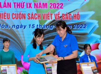 Thạnh Hóa tổ chức Hội thi cảm nhận 'Quyển sách tôi yêu' lần thứ IX năm 2022 Thạnh Hóa tổ chức Hội thi cảm nhận 'Quyển sách tôi yêu' lần thứ IX năm 2022