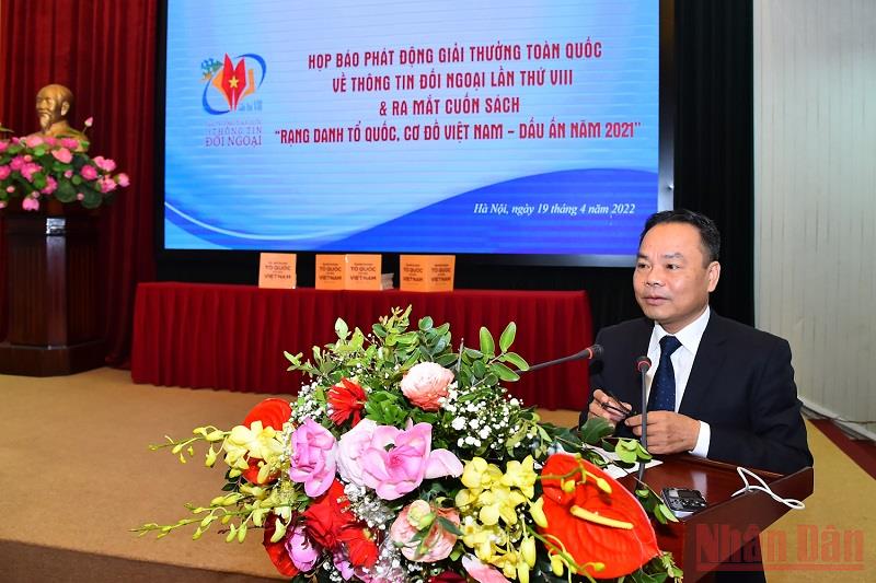 Phát động Giải thưởng toàn quốc về thông tin đối ngoại lần thứ VIII