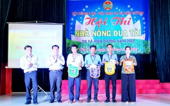 Kiến Tường tổ chức Hội thi nhà nông đua tài năm 2022 Kiến Tường tổ chức Hội thi nhà nông đua tài năm 2022