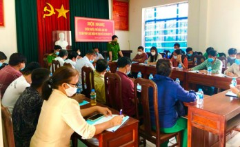 Tân An thực hiện tốt xã hội hóa phổ biến, giáo dục pháp luật và trợ giúp pháp lý