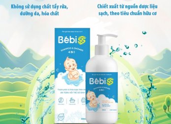 Vì sao nên chọn sữa tắm gội Bebiss của Dược Tín Phong cho trẻ?