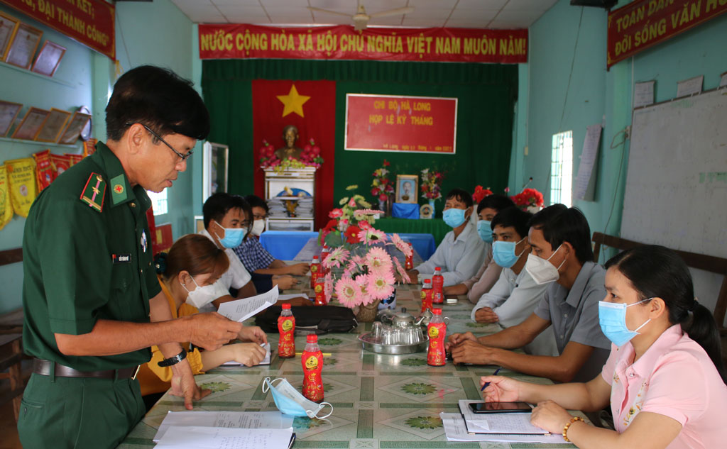 Mời bạn đọc đón đọc loạt bài: Khi đảng viên biên phòng về sinh hoạt tại chi bộ ấp các xã biên giới