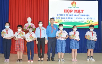 Họp mặt kỷ niệm 81 năm Ngày thành lập Đội thiếu niên tiền phong Hồ Chí Minh