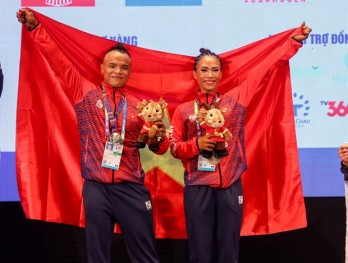 Five bodybuilding gold medals for Vietnam at SEA Games 31