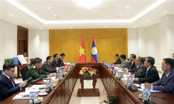 Vietnamese, Lao NA agencies foster collaboration