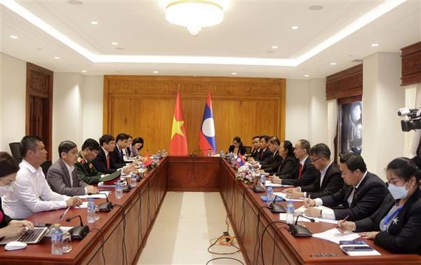 Vietnamese, Lao NA agencies foster collaboration