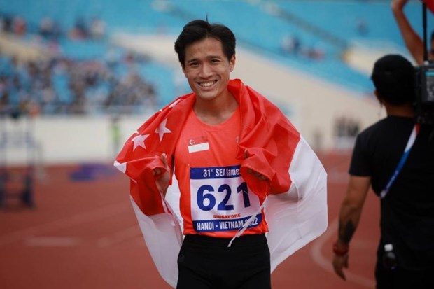 Vận động viên Calvin Quek. (Nguồn: Straitstimes)