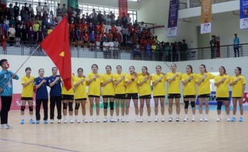 SEA Games 31: Bóng ném nữ trong nhà Việt Nam giành huy chương Vàng