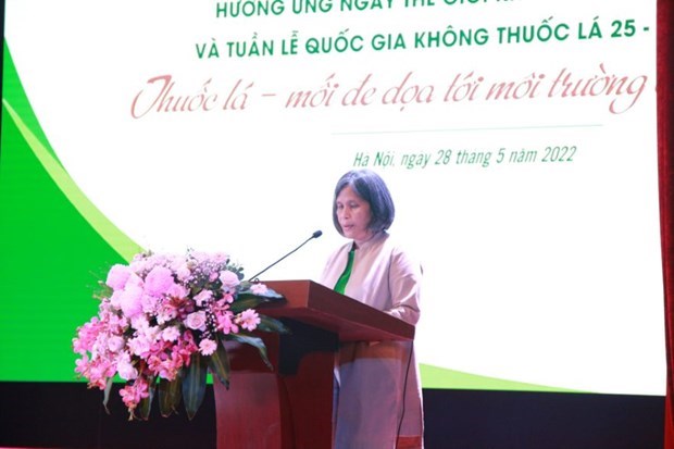 Tiến sỹ Socorro Escalante - Quyền đại diện Tổ chức Y tế Thế giới tại Việt Nam. (Ảnh: PV/Vietnam+)