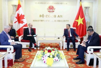 Vietnam keen on promoting security cooperation with Canada: minister Vietnam keen on promoting security cooperation with Canada: minister