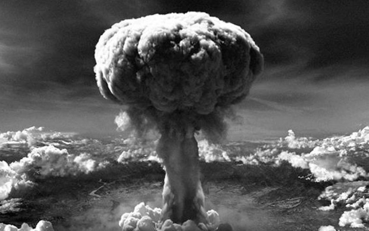 Một vụ nổ bom hạt nhân. Ảnh: Arknews.