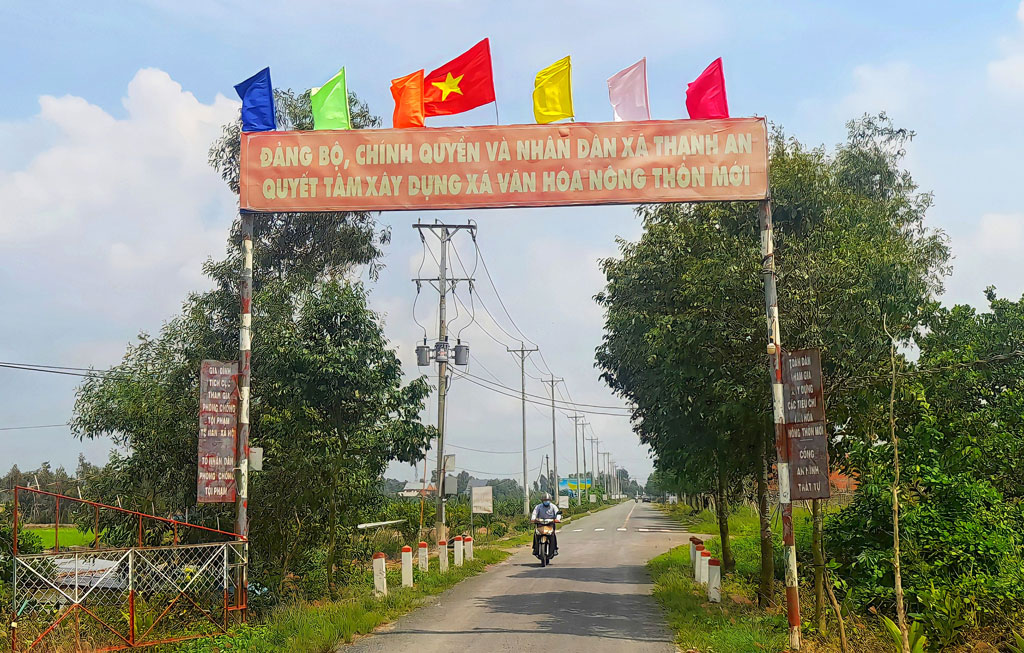 Thạnh An: Nỗ lực hoàn thành các tiêu chí xã đạt chuẩn văn hóa - nông thôn mới