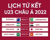 Lịch thi đấu U23 châu Á 2022 hôm nay 11/6: Khởi tranh vòng tứ kết