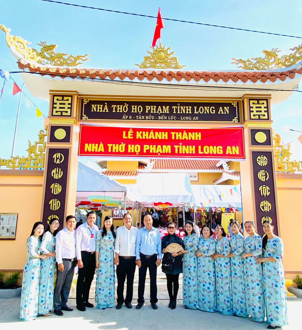 Nhà thờ họ Phạm: Bảo tồn, phát huy giá trị dòng họ trên đất Long An