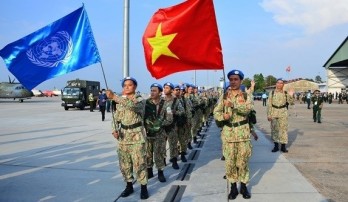Vietnam sees off 156 sappers to UN peacekeeping mission in Abyei Vietnam sees off 156 sappers to UN peacekeeping mission in Abyei
