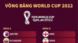 Vòng bảng World Cup 2022: Xác định 32 đội tuyển