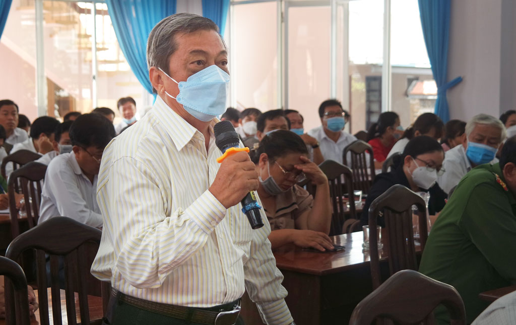 Cử tri TP.Tân An quan tâm tình hình đấu thầu thuốc, mua sắm trang thiết bị y tế