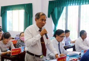 HĐND huyện Thạnh Hóa tổ chức Kỳ họp thứ sáu, khóa VII, nhiệm kỳ 2021-2026
