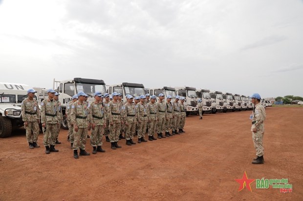 Vietnam’s first peacekeeping engineering unit promptly set to work in Abyei