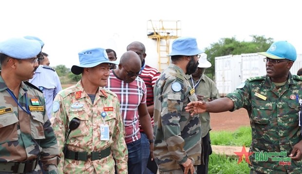 Vietnam’s first peacekeeping engineering unit promptly set to work in Abyei