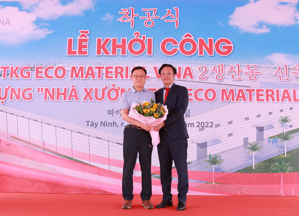 Khởi công xây dựng nhà xưởng TKG Eco Material Vina