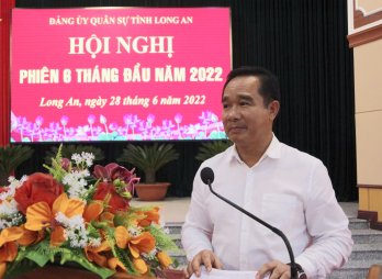 Đảng ủy Quân sự tỉnh tập trung xây dựng các đơn vị vững mạnh toàn diện